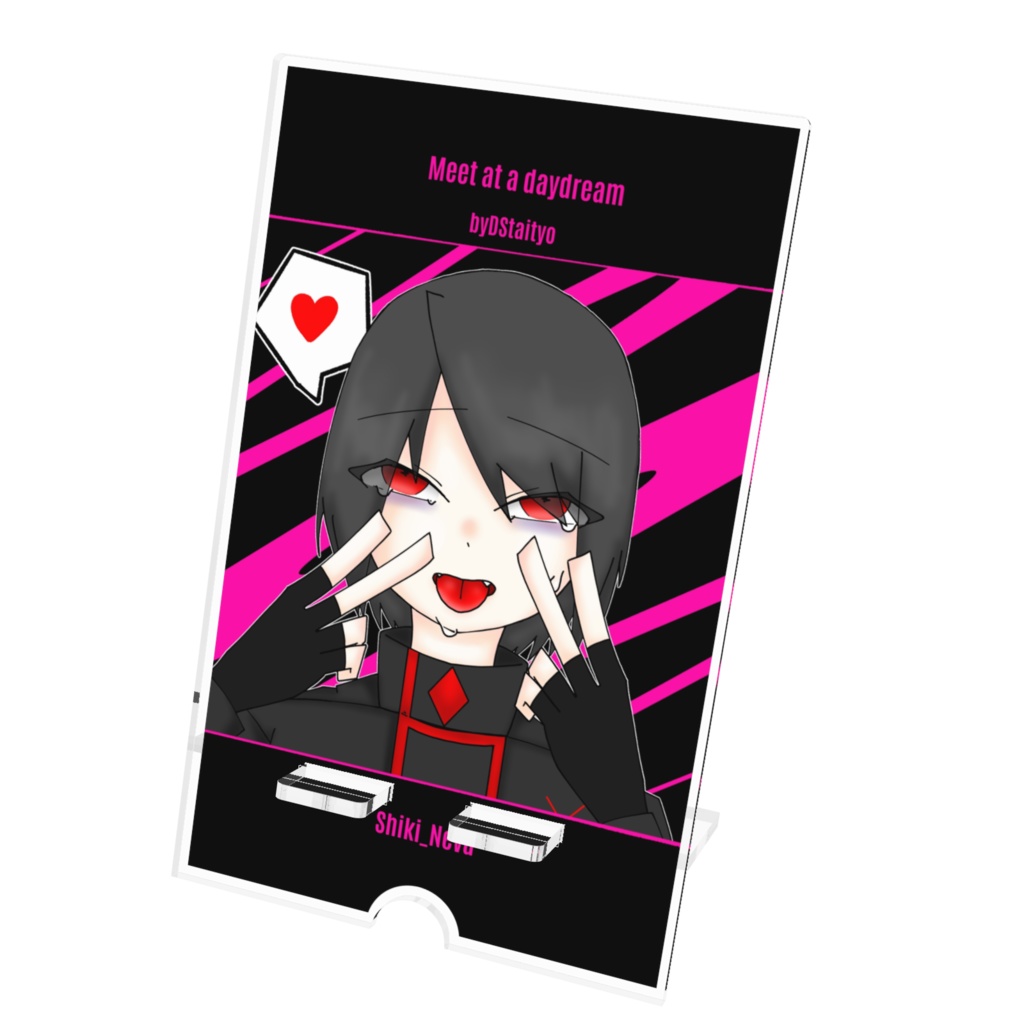 【自創作】ネヴァくんのアクリルスマホスタンド