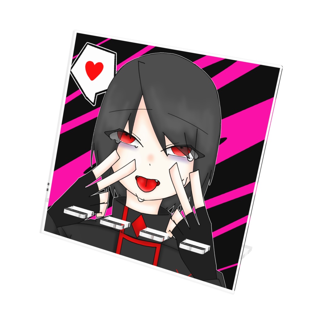 【自創作】ネヴァくんのアクリルスマホスタンド