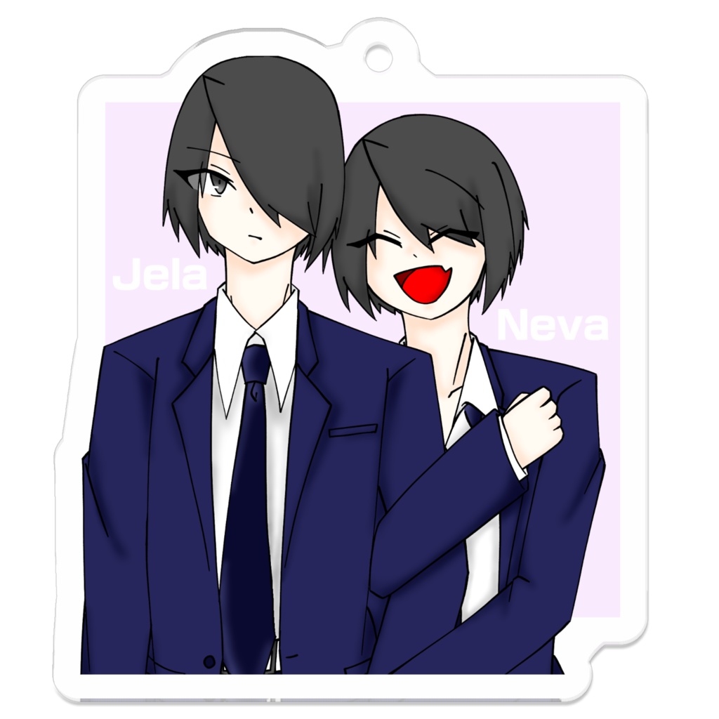 【一次創作】アクリルキーホルダー