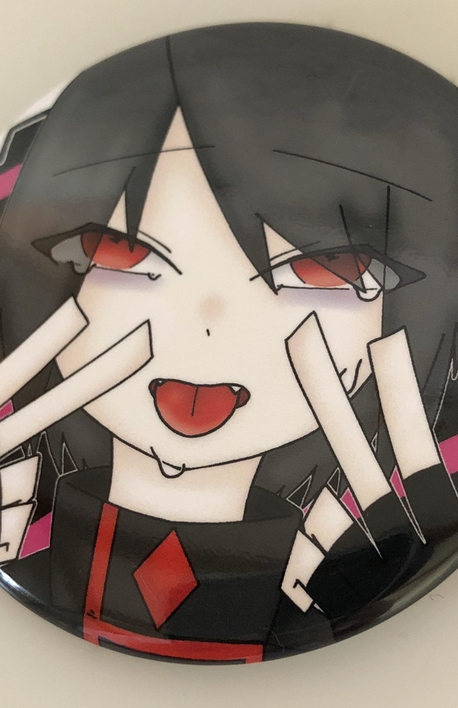 【一次創作】死期ネヴァ 缶バッジ