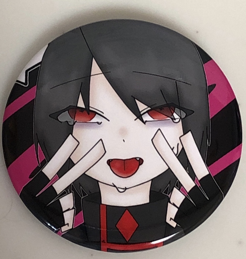 【一次創作】死期ネヴァ 缶バッジ