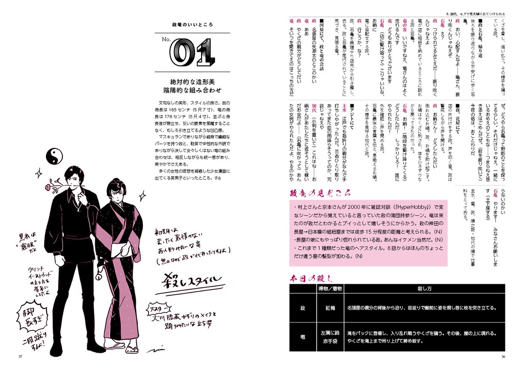 【再販】必殺仕事人V 政&竜 全セリフ集【資料本】