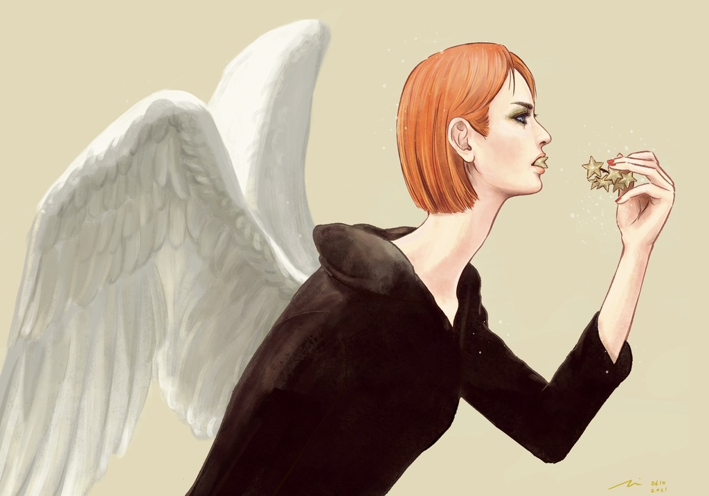 ショコラ・ステラ(アートキャンバスプリント)