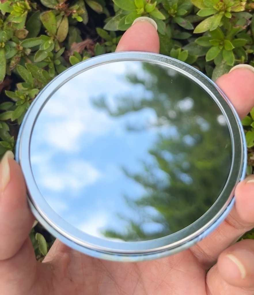 【再入荷】「猫と美剣士」缶ミラー