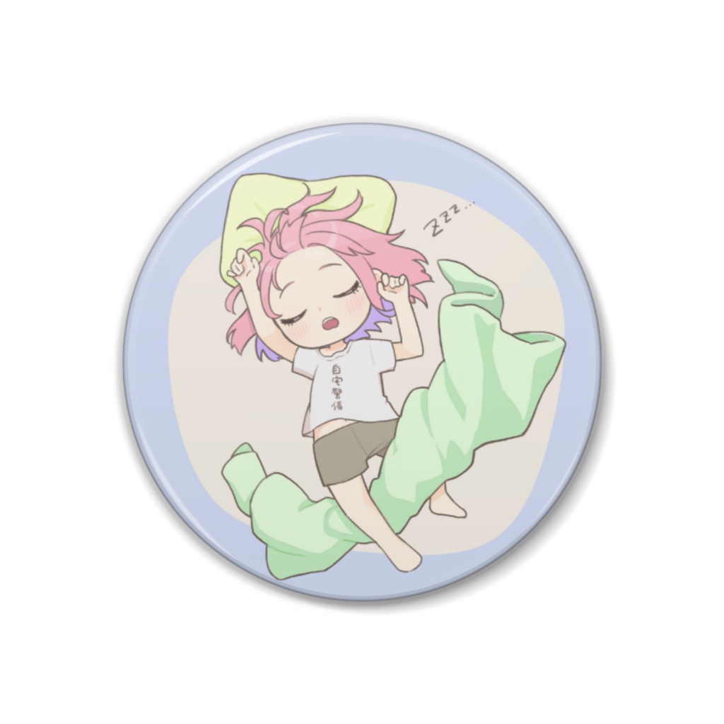 【常設グッズ】きずみうかまるニート缶バッジ 38mm