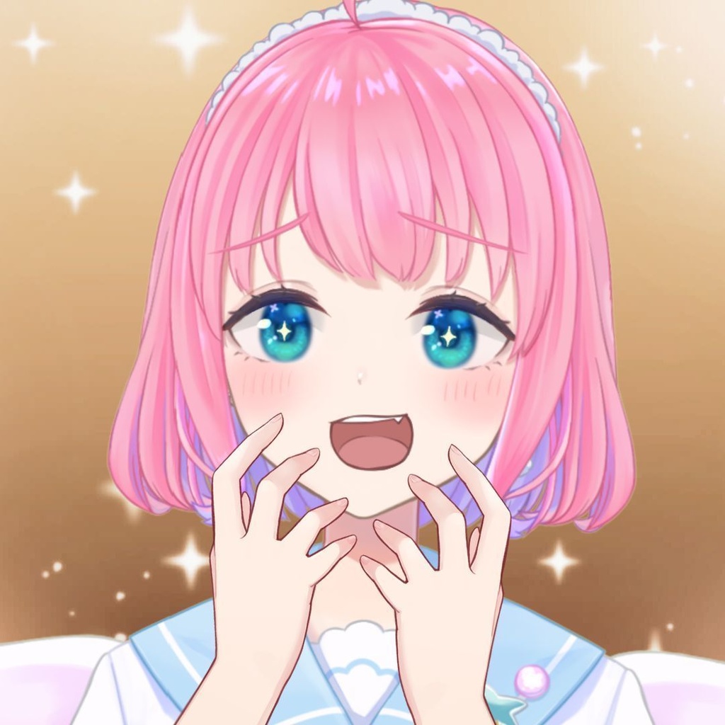 【基本無料Vtuber用素材】口元に添えたい手の素材【高画質版】