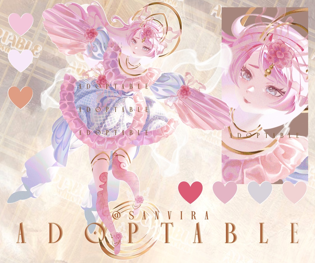 Adoptable character design