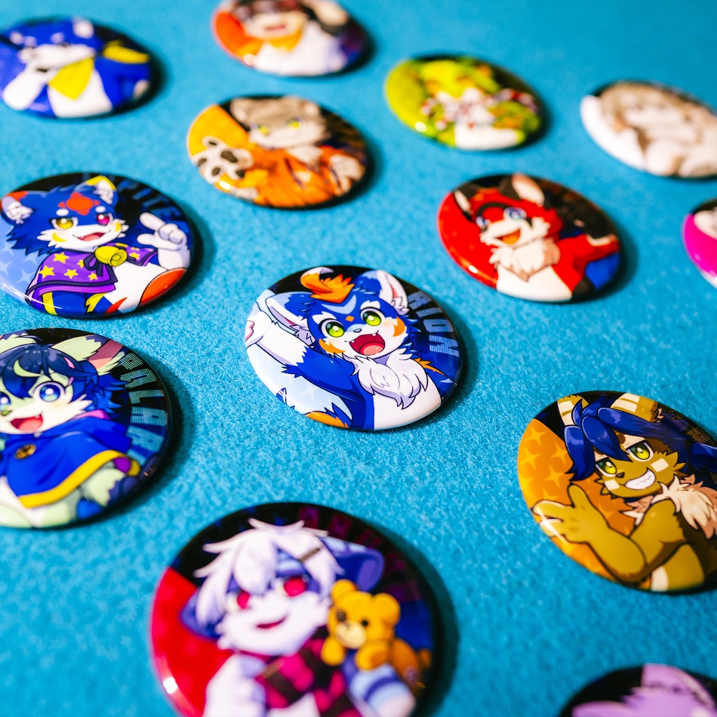 キャラクター缶バッジ 2025