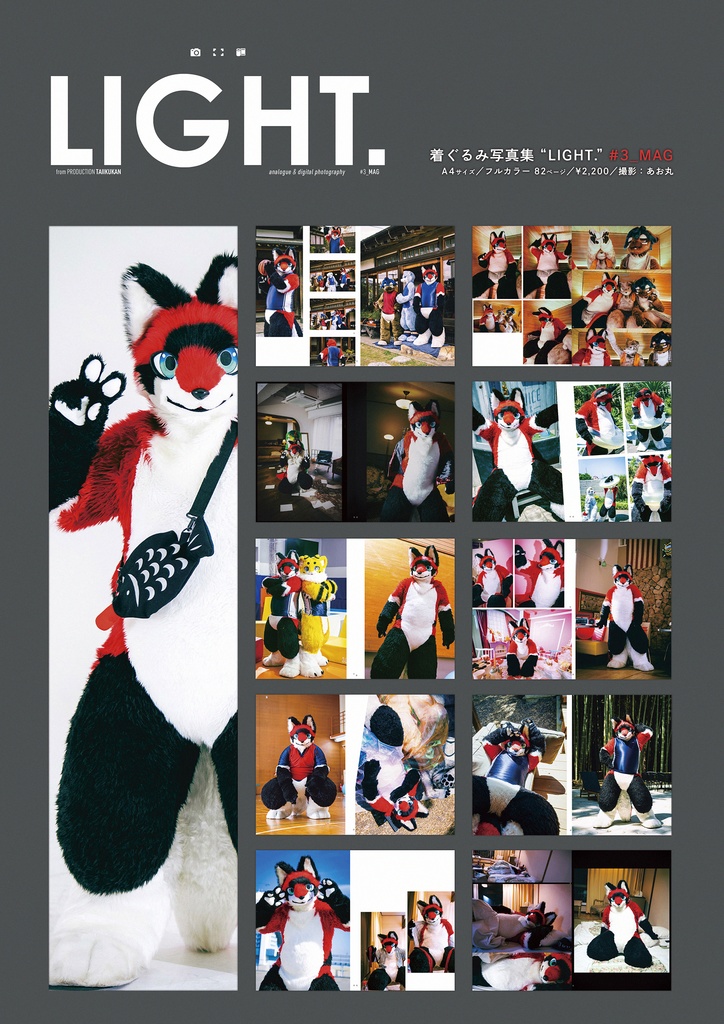 着ぐるみ写真集「LIGHT.」#3 マグ