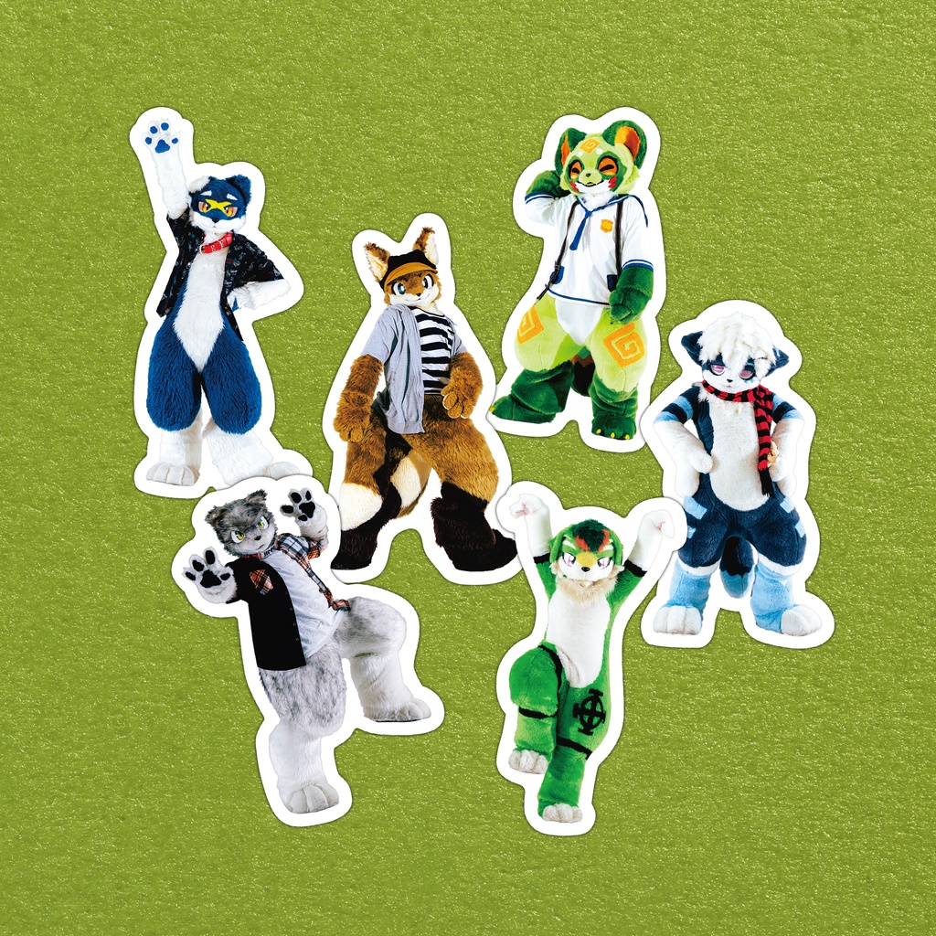 プロダクション体育館 オリジナルクリアポーチ ステッカーつき