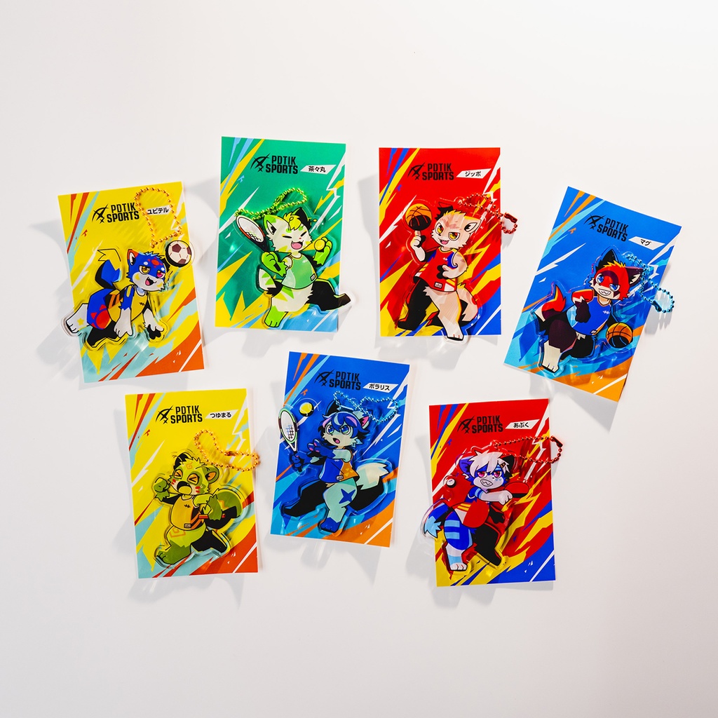 PDTIK SPORTS vol.1 アクリルキーホルダー