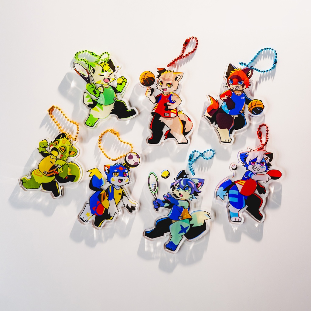 PDTIK SPORTS vol.1 アクリルキーホルダー