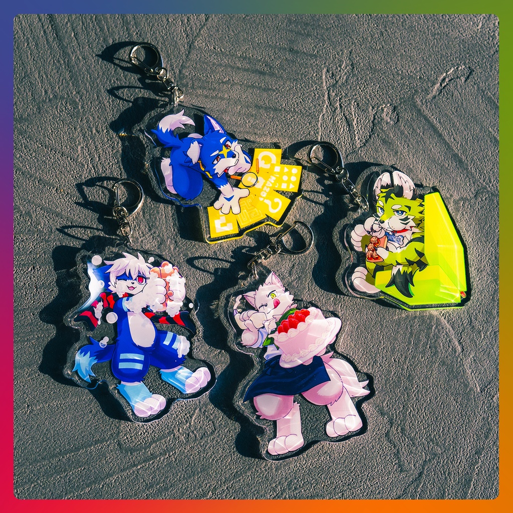 643組 アクリルキーホルダー