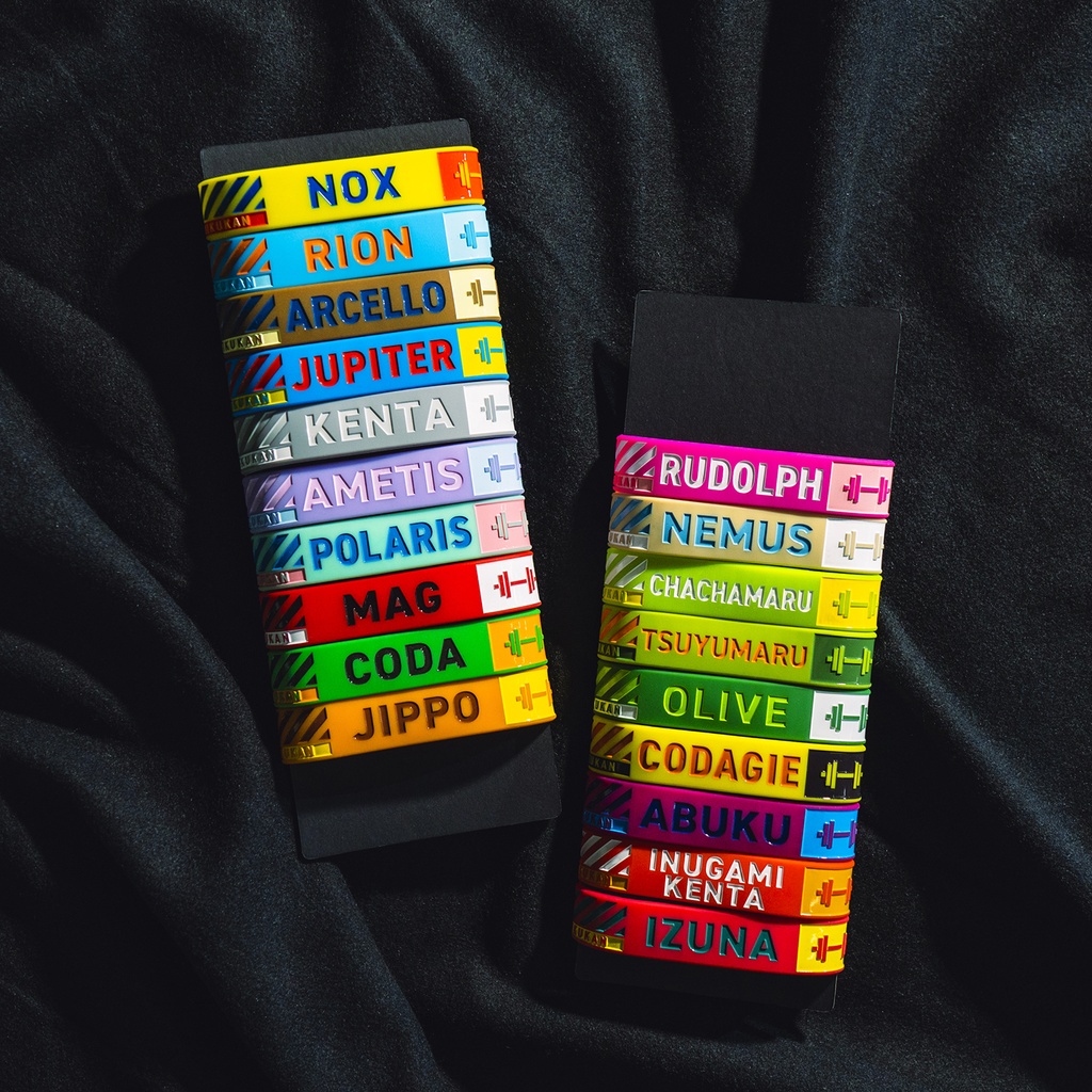 メンバーカラーラバーバンド