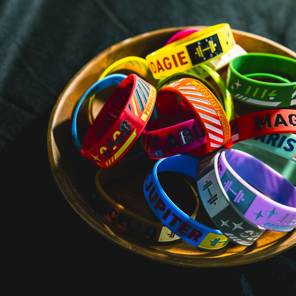 メンバーカラーラバーバンド