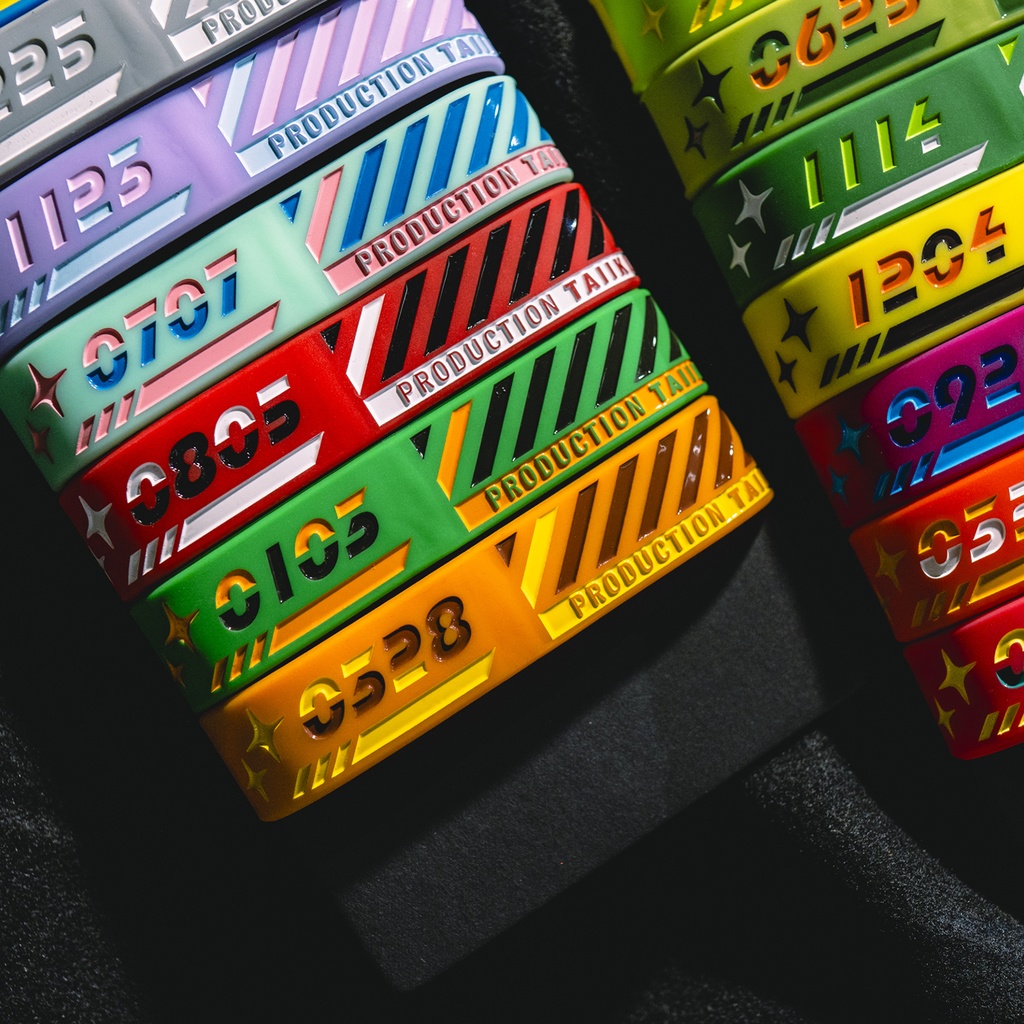 メンバーカラーラバーバンド