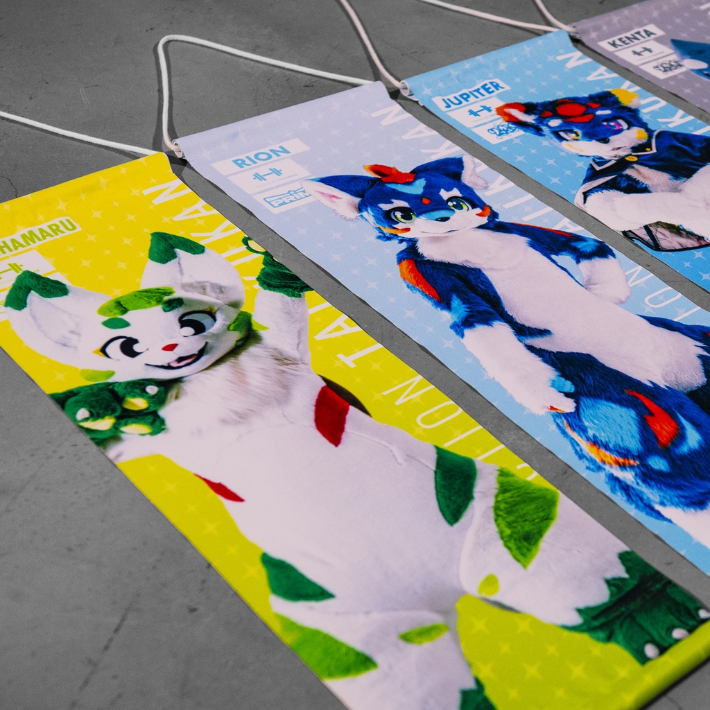 リアルキャラ B3ハーフタペストリー Vol.1