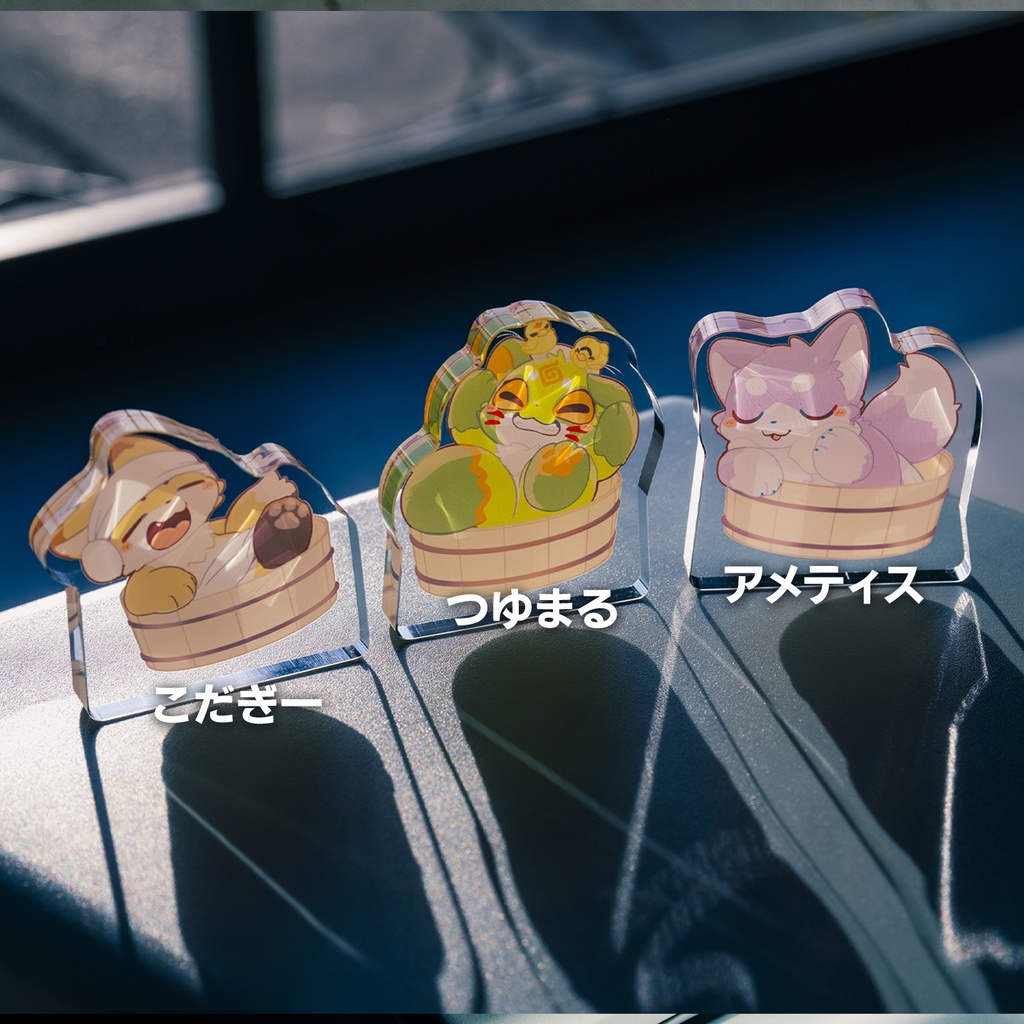 温泉旅行 アクリルブロック