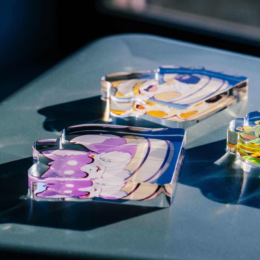 温泉旅行 アクリルブロック