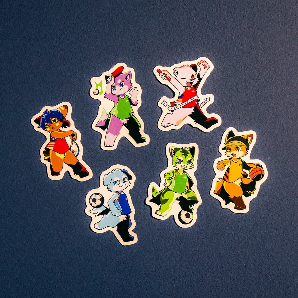 PDTIK SPORTS vol.2 ステッカー