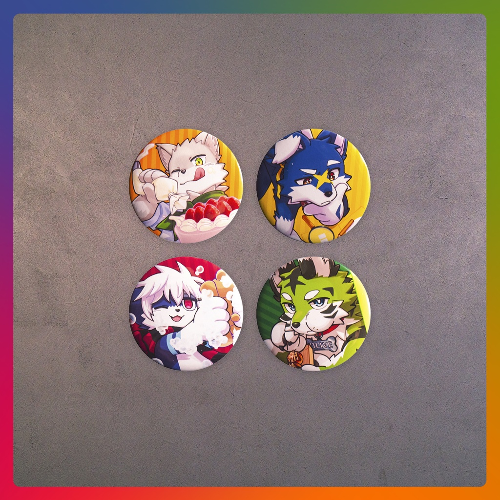 643組 ランダム缶バッジ