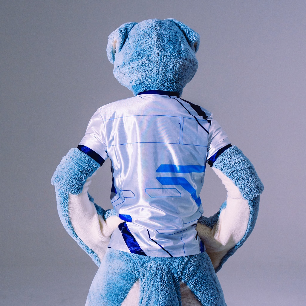 PDTIK オリジナルゲームシャツ グレー