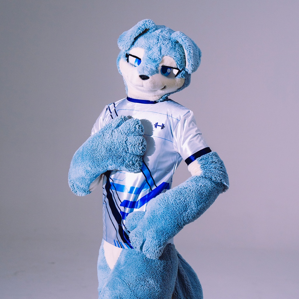 PDTIK オリジナルゲームシャツ グレー