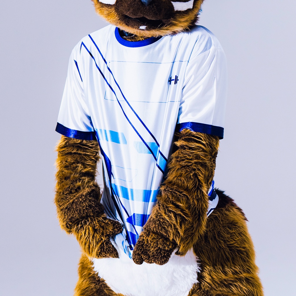 PDTIK オリジナルゲームシャツ グレー