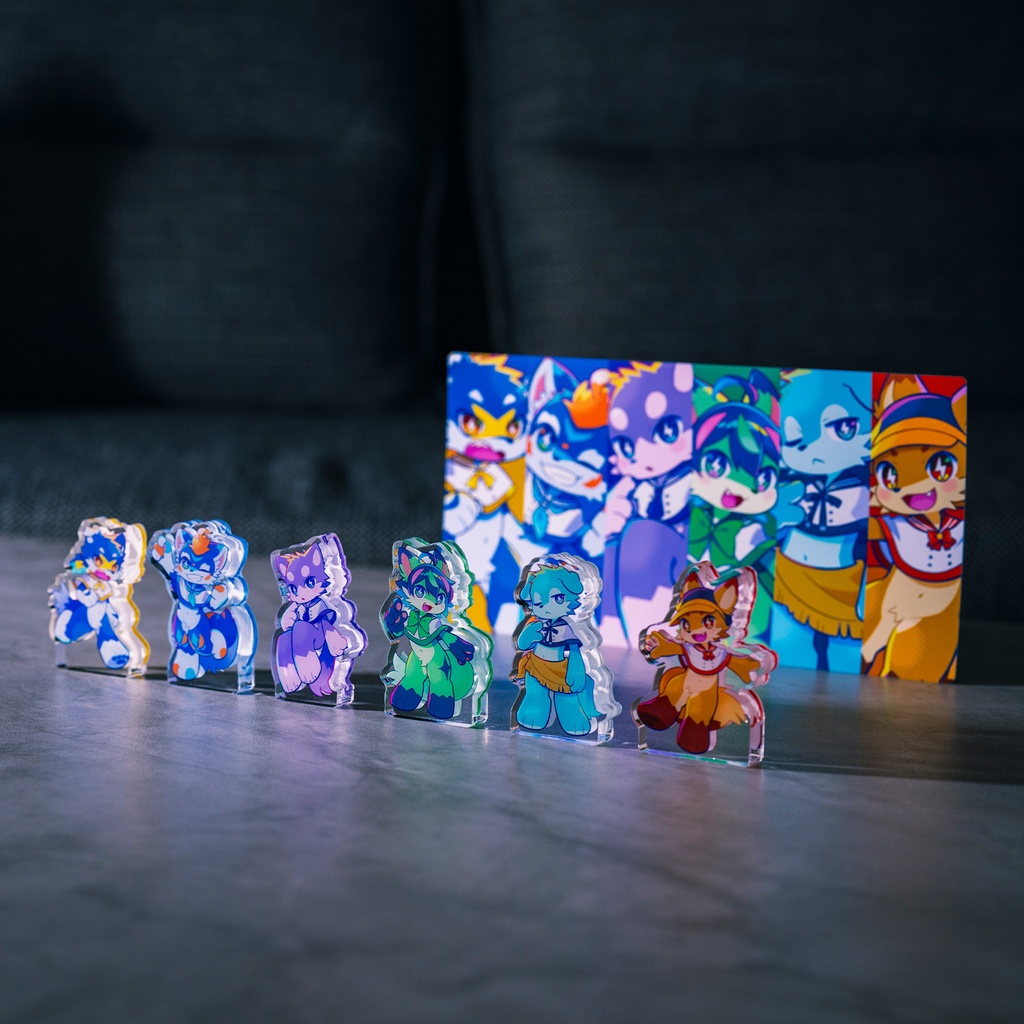 さんぽ組.inc アクリルブロック