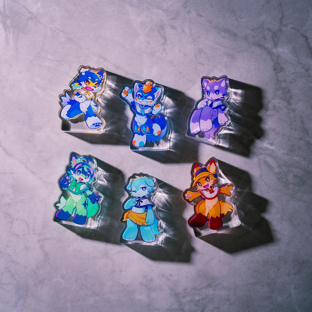 さんぽ組.inc アクリルブロック