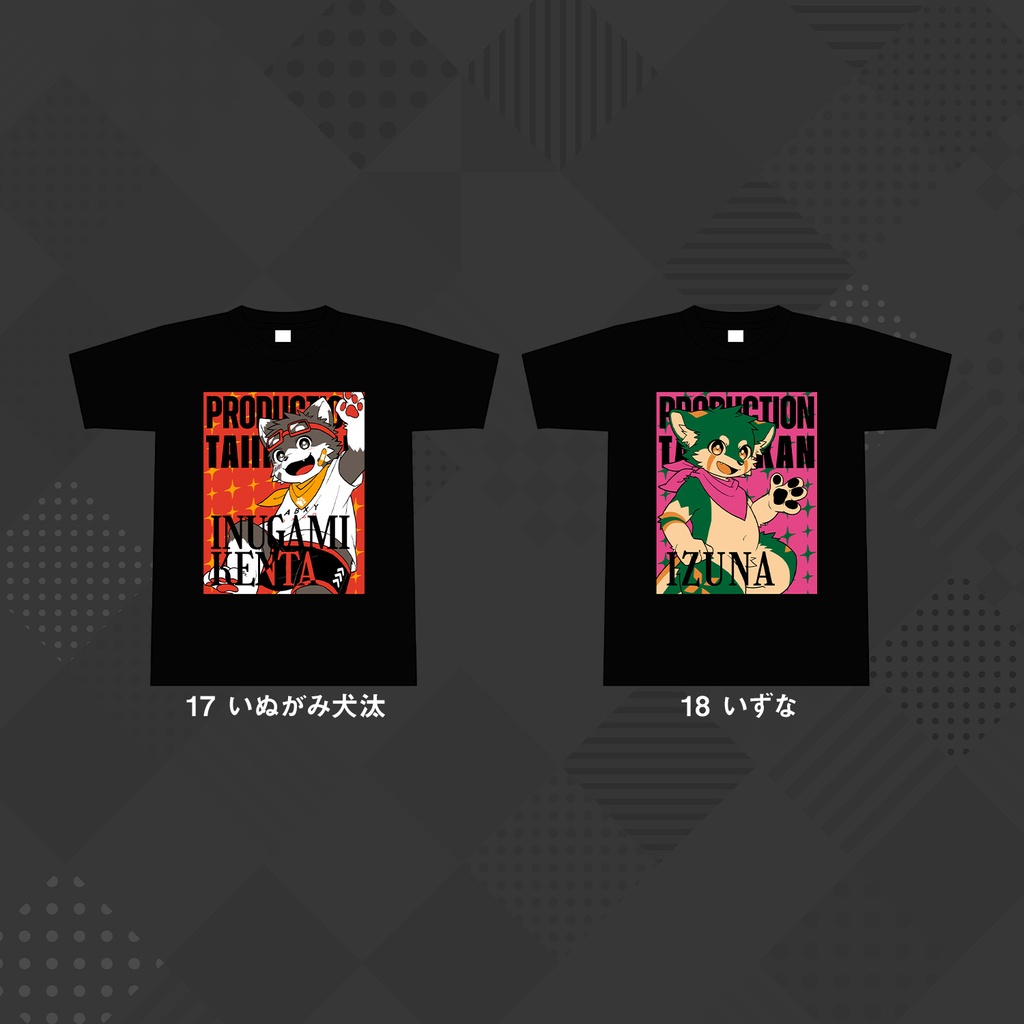【先行通販】PDTIK メンバーグラフィックTシャツ