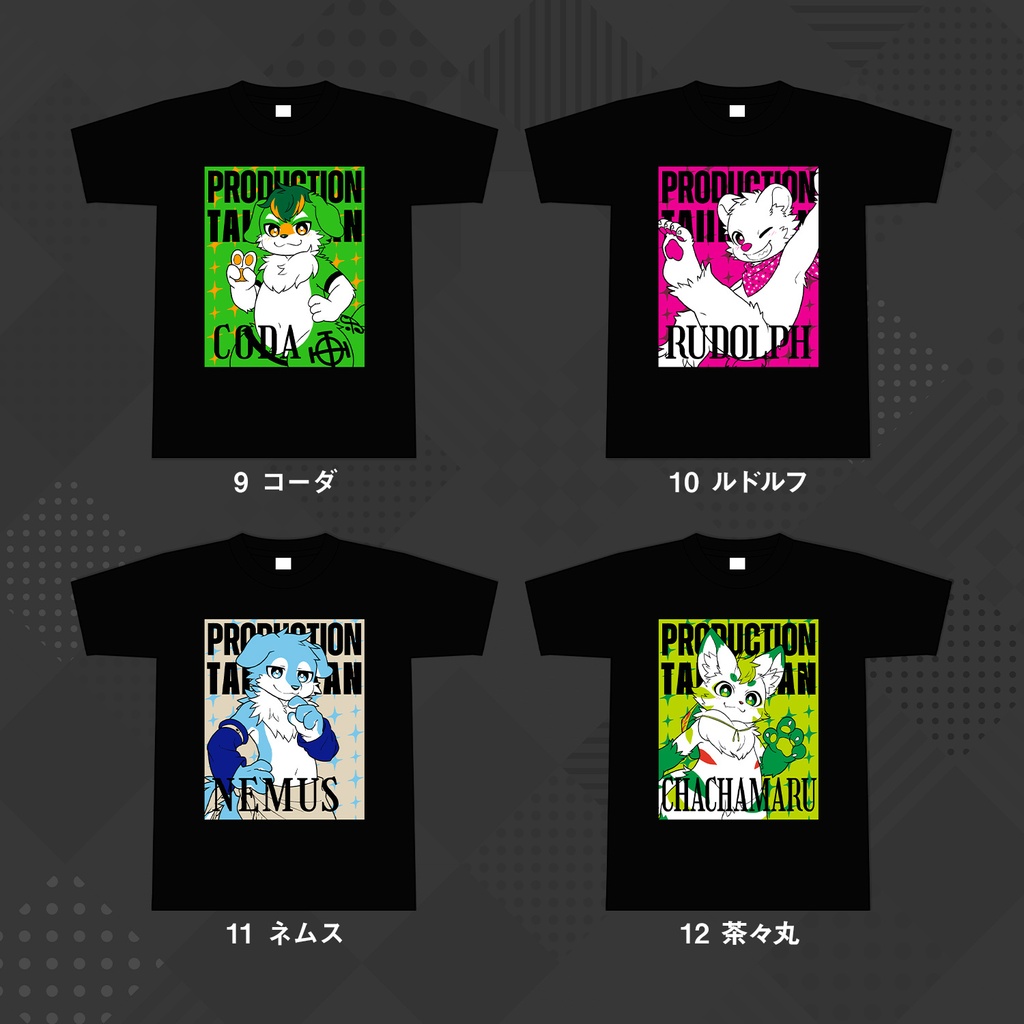 【先行通販】PDTIK メンバーグラフィックTシャツ