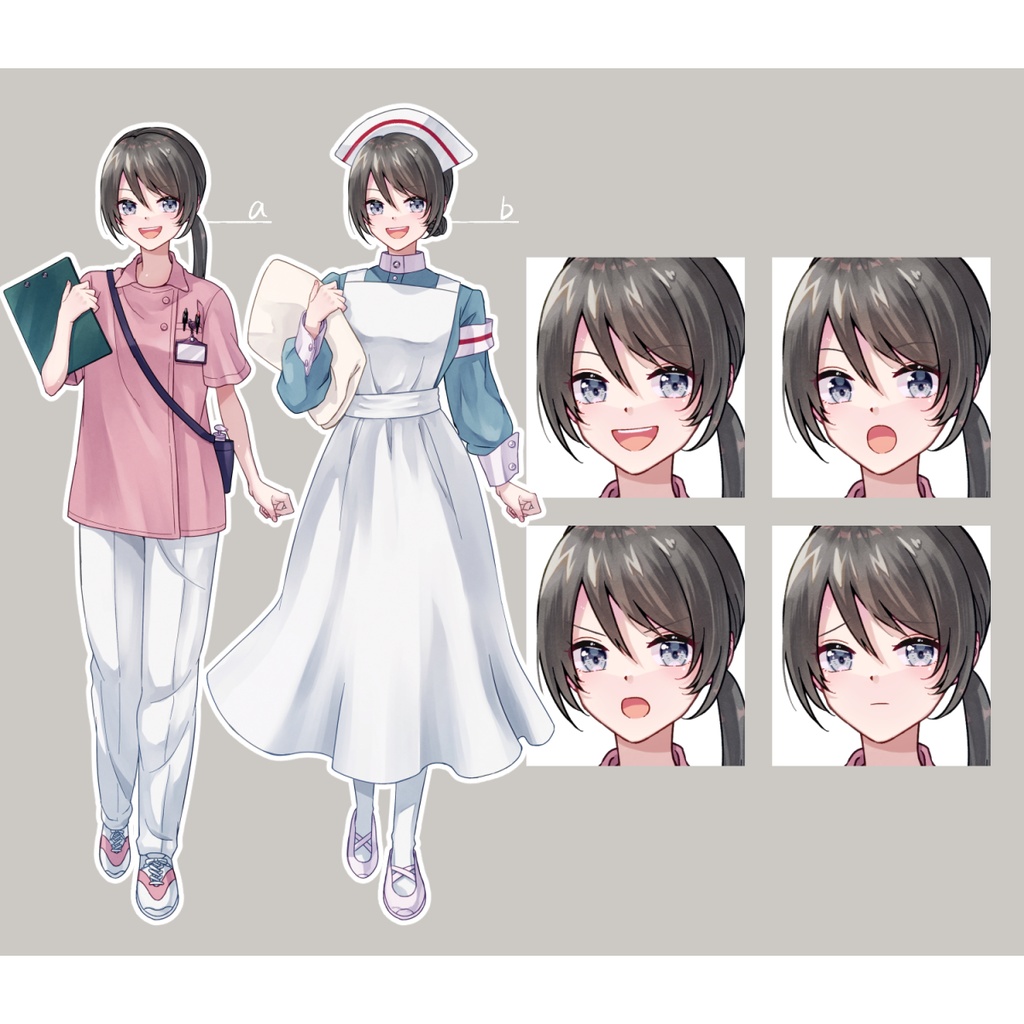 看護師/現代風/ファンタジー風【adopt39】