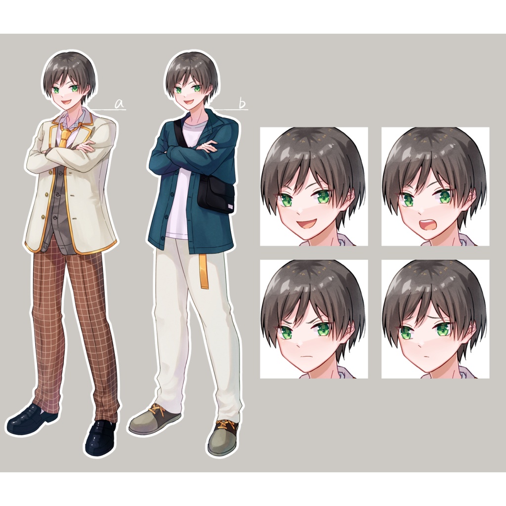 男子学生/制服/私服【adopt37】