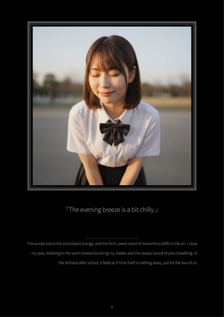 Ai Kawagoe Digital Photobook: Deep Navy Whispers - The Navy & White Vest Collection