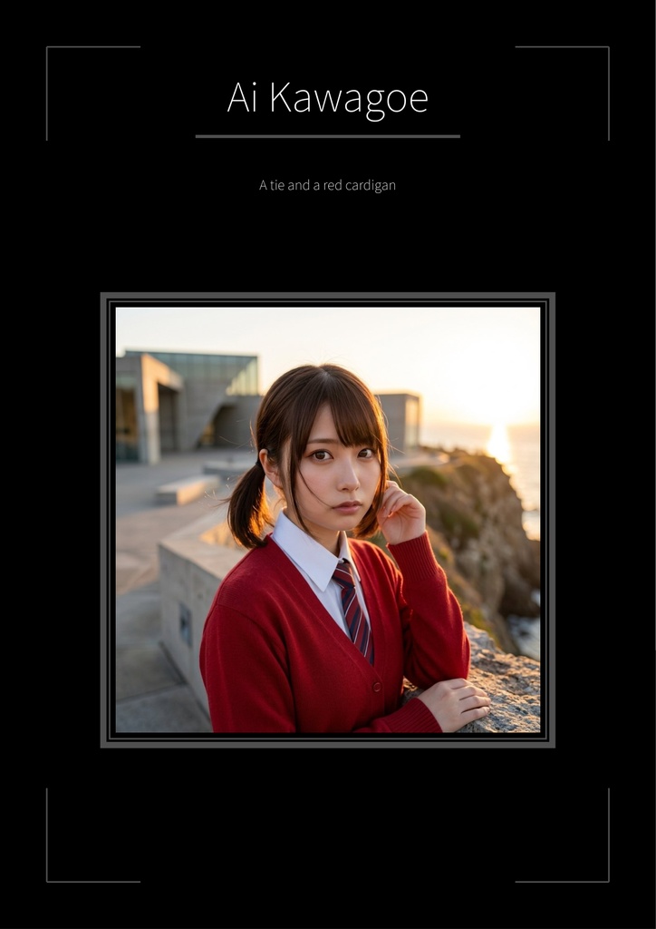 [sample] Ai Kawagoe Digital Photobook: Crimson Paradox