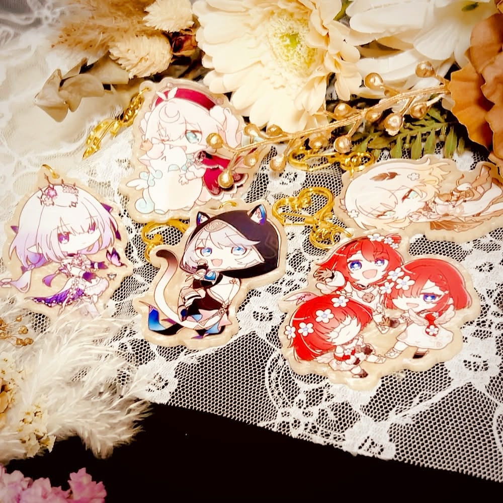 アクリルキーホルダー