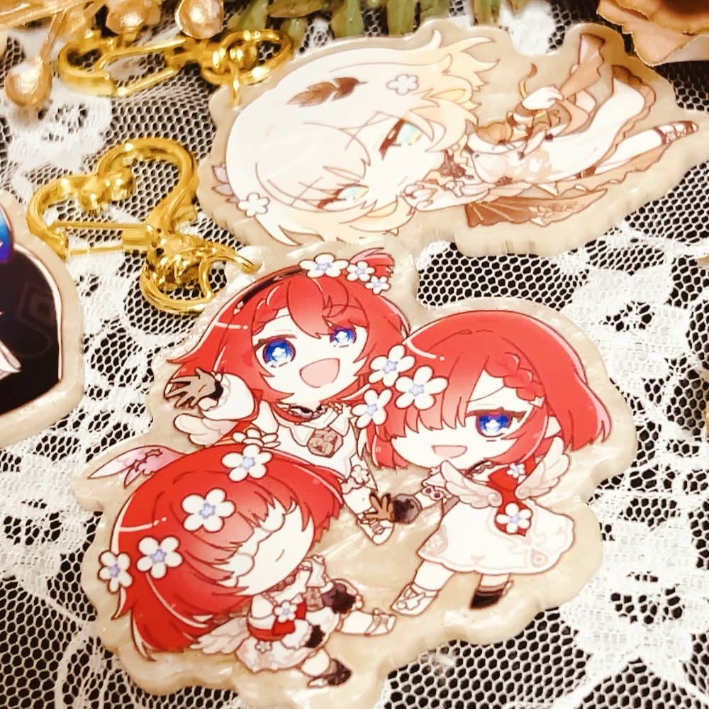 アクリルキーホルダー