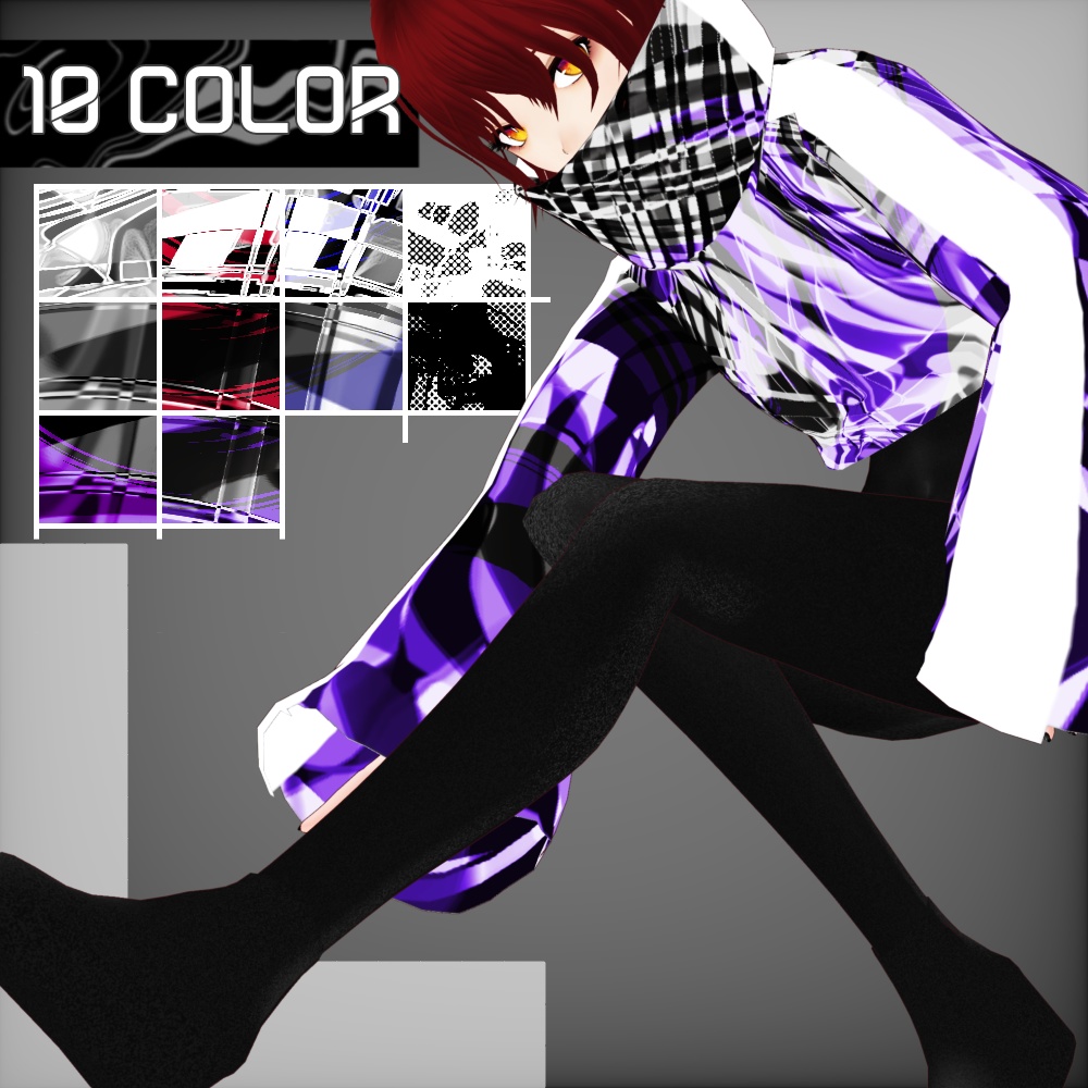 無料版あり Marbling Style サイバースーツ