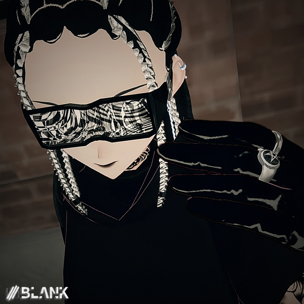 BLANK-Tecmode Style ゴーグル【3Dモデル】