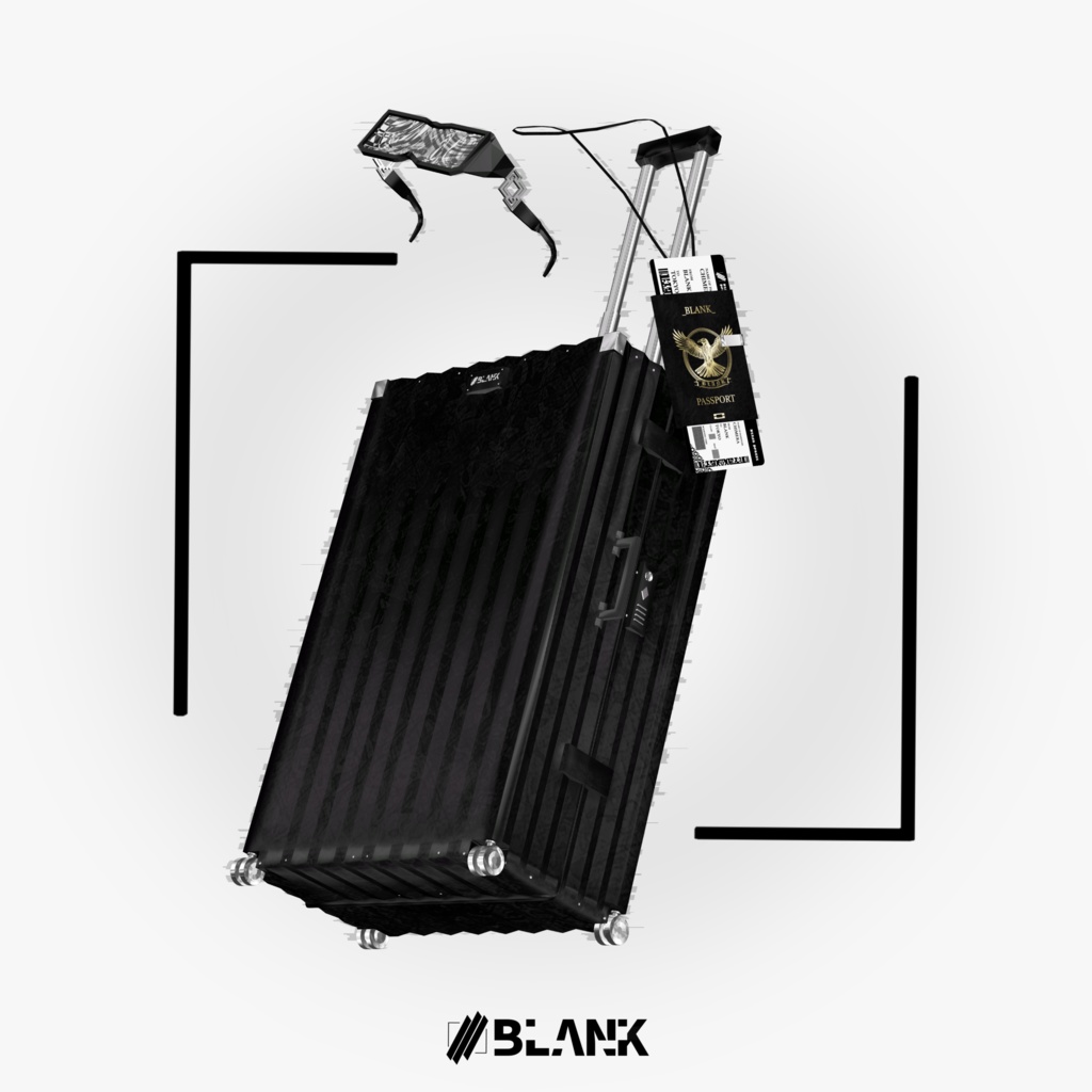 BLANK-Travel Style 3items Set【3Dモデル】