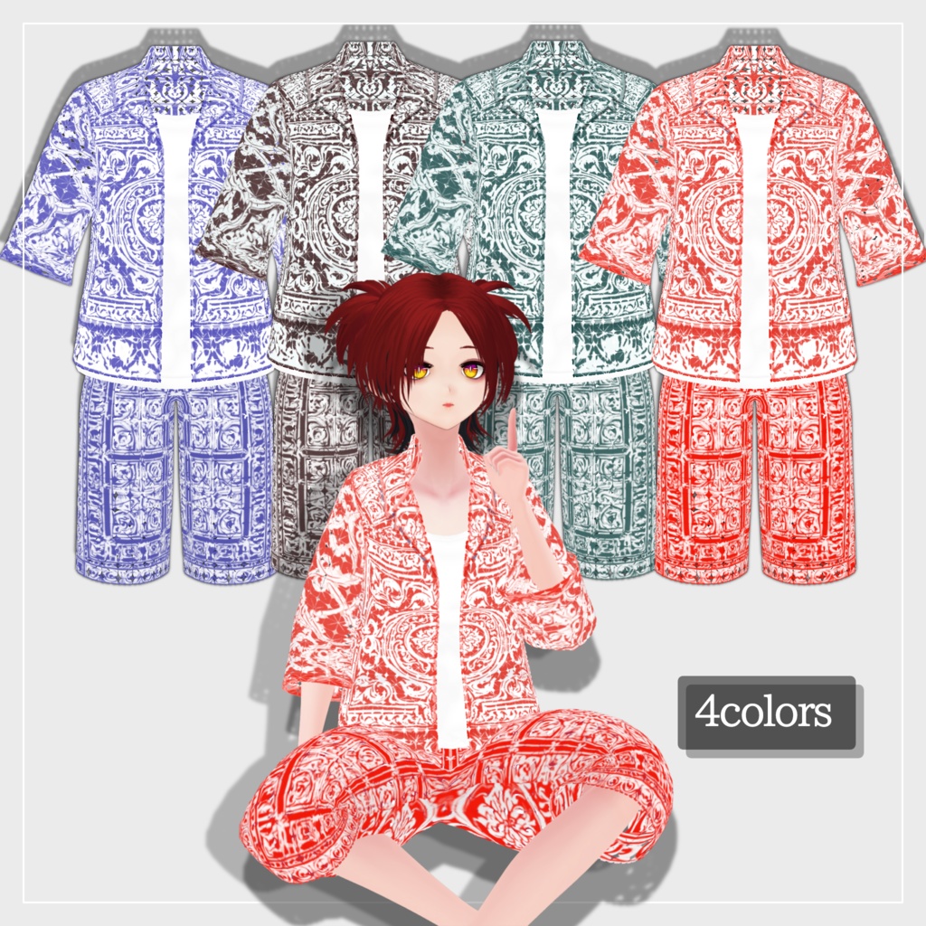 BLANK-Italian Style セットアップ【VRoid用】