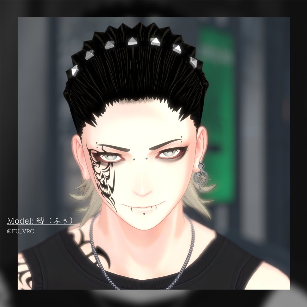 BLANK-Headband Style オールバックヘアー【水瀬,狛乃】