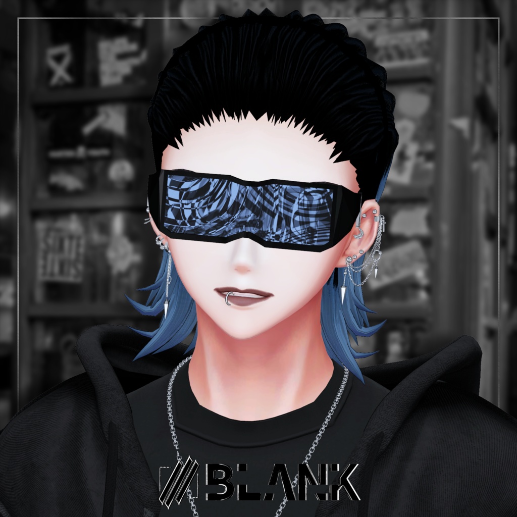 BLANK-Headband Style オールバックヘアー【水瀬,狛乃】