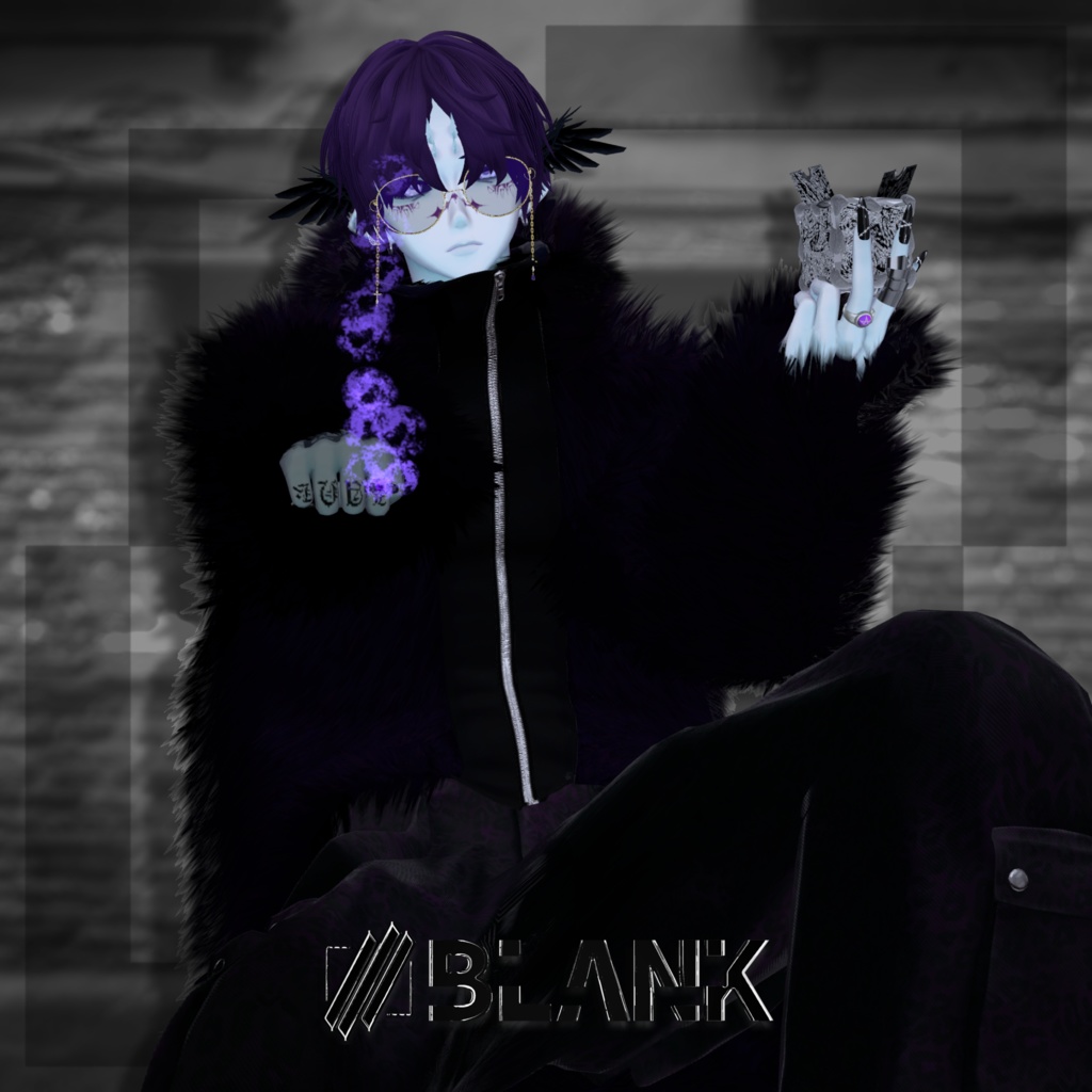 BLANK-Mafia Style リング&ボックス【3Dモデル】