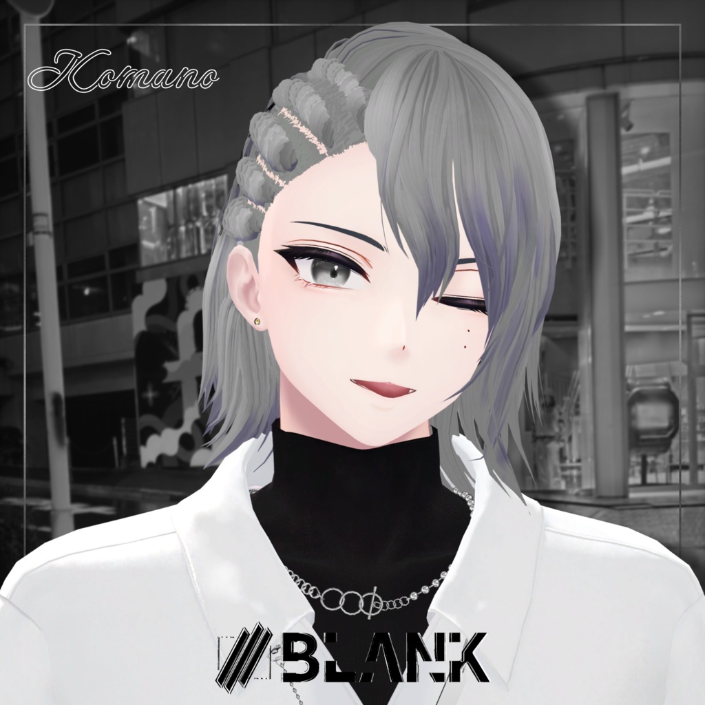 BLANK-Yankee Style コーンロウヘアー【水瀬,狛乃】