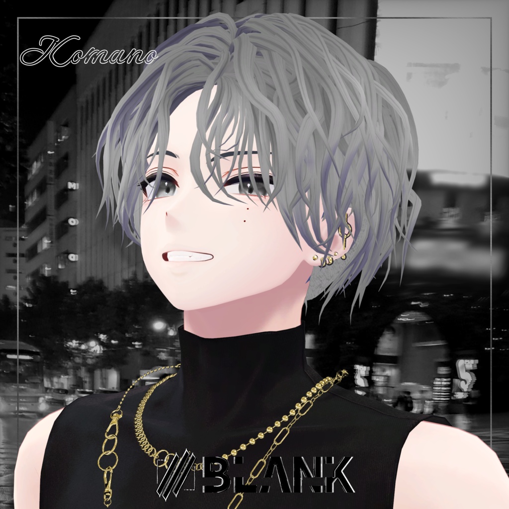 BLANK-Twist Style センターパートヘアー【水瀬,狛乃】