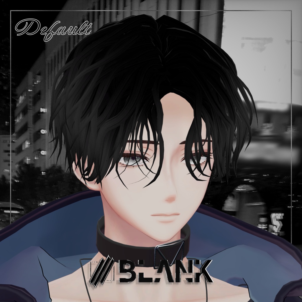 BLANK-Twist Style センターパートヘアー【水瀬,狛乃】