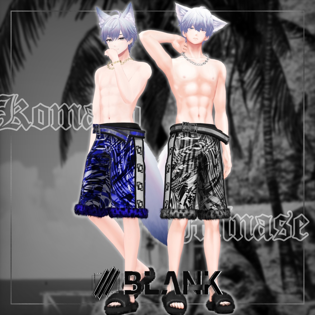 BLANK-Marble Style スイムウェア【水瀬,狛乃対応】#fillinthe_BLANK_