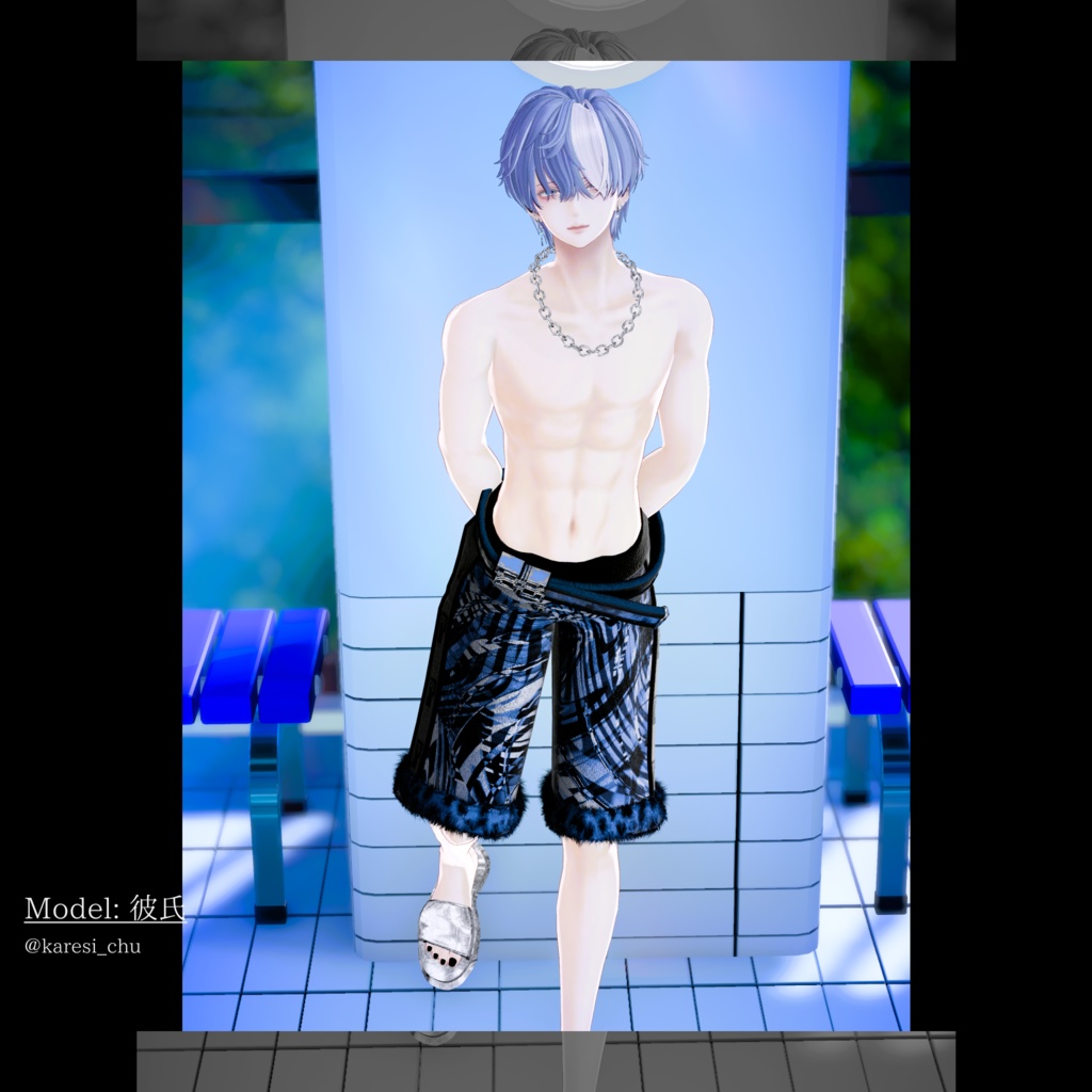 BLANK-Marble Style スイムウェア【水瀬,狛乃対応】#fillinthe_BLANK_